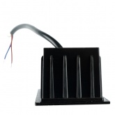 Светильник встраиваемый светодиодный LN012-1 5W 4000K 110-265V IP65 черный для подсветки ступеней