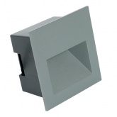 Светильник встраиваемый светодиодный LN013-1 3W 4000K110-265V IP65 серый для подсветки ступеней