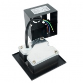 Светильник встраиваемый светодиодный LN013-1 3W 4000K 110-265V IP65 черный для подсветки ступеней