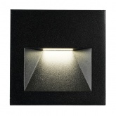 Светильник встраиваемый светодиодный LN013-1 3W 4000K 110-265V IP65 черный для подсветки ступеней