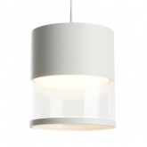 Светильник потолочный на подвесе Feron HL4548 под лампу GX53 230V max 12W белый D85x88mm