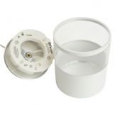 Светильник потолочный на подвесе Feron HL4548 под лампу GX53 230V max 12W белый D85x88mm