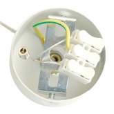 Светильник потолочный на подвесе Feron HL4548 под лампу GX53 230V max 12W белый D85x88mm