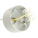 Светильник потолочный на подвесе Feron HL4548 под лампу GX53 230V max 12W белый D85x88mm