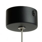 Светильник потолочный на подвесе Feron HL4548 под лампу GX53 230V max 12W черный D85x88mm