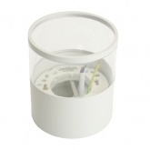 Светильник потолочный Feron HL454 под лампу GX53 230V max 12W белый D85x94mm