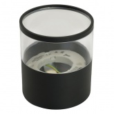 Светильник потолочный Feron HL454 под лампу GX53 230V max 12W черный D85x94mm