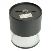 Светильник потолочный Feron HL454 под лампу GX53 230V max 12W черный D85x94mm