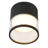 Светильник потолочный Feron HL454 под лампу GX53 230V max 12W черный D85x94mm