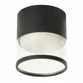 Светильник потолочный Feron HL454 под лампу GX53 230V max 12W черный D85x94mm