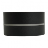 Светильник потолочный накладной / встраиваемый Feron HL455 GX53 230V max 12W черный D85x47mm