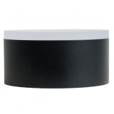 Светильник потолочный Feron HL456 под лампу GX53 230V max 12W черный D100x50mm