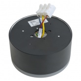 Светильник потолочный Feron HL456 под лампу GX53 230V max 12W черный D100x50mm