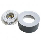 Светильник потолочный Feron HL456 под лампу GX53 230V max 12W черный D100x50mm