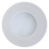 Светильник потолочный Feron HL456 под лампу GX53 230V max 12W белый D100x50mm