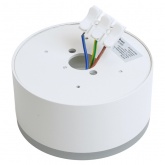 Светильник потолочный Feron HL456 под лампу GX53 230V max 12W белый D100x50mm