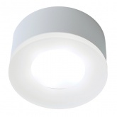 Светильник потолочный Feron HL456 под лампу GX53 230V max 12W белый D100x50mm