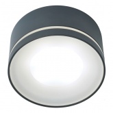 Светильник потолочный Feron HL457 под лампу GX53 230V max 12W черный D100x50mm