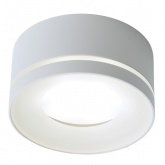 Светильник потолочный Feron HL457 под лампу GX53 230V max 12W белый D100x50mm