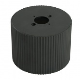 Светильник потолочный Feron HL458 под лампу GX53 max 12W 230V черный D82x60mm