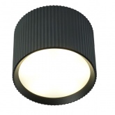 Светильник потолочный Feron HL458 под лампу GX53 max 12W 230V черный D82x60mm