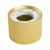 Светильник потолочный Feron HL458 под лампу GX53 max 12W 230V золото D82x60mm