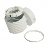 Светильник настенный Feron HL4580 GX53 230V max 12W белый D85x65x116mm