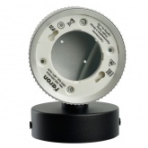 Светильник настенный Feron HL4580 GX53 230V max 12W серебро + черный D85x65x116mm