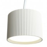 Светильник потолочный на подвесе Feron HL4588 GX53 230V max 12W белый D60x82mm