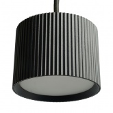 Светильник потолочный на подвесе Feron HL4588 GX53 230V max 12W черный D60x82mm