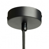 Светильник потолочный на подвесе Feron HL4588 GX53 230V max 12W черный D60x82mm