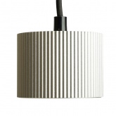 Светильник потолочный на подвесе Feron HL4588 GX53 230V max 12W серебро + черный D60x82mm