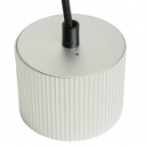 Светильник потолочный на подвесе Feron HL4588 GX53 230V max 12W серебро + черный D60x82mm