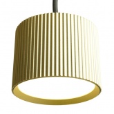 Светильник потолочный на подвесе Feron HL4588 GX53 230V max 12W золото + черный D60x82mm