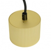 Светильник потолочный на подвесе Feron HL4588 GX53 230V max 12W золото + черный D60x82mm