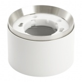 Светильник потолочный Feron HL459 под лампу GX53 230V max 12W белый + хром D82x60mm