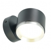 Светильник настенный Feron HL4598 GX53 230V max 12W черный + хром D85x65x116mm