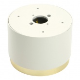 Светильник потолочный Feron HL459 под лампу GX53 230V max 12W белый + золото D82x60mm