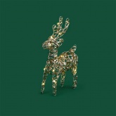 Светодиодная фигура Neon-Night Олень 15Led цвет теплый белый 21см питание 2хAA (не в комплекте)