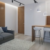 Светильник трековый однофазный ИЭК LED ДТО 1401 6W 4000К 400Lm 50° белый