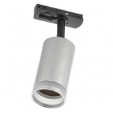 Светильник трековый однофазный поворотный ИЭК 4116 декоративный под лампу MR16 GU10 хром