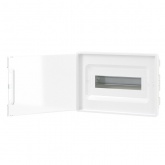 Щиток встраиваемый DKC FRAME 12 модулей с прозрачной дверцей с шиной IP40 белый