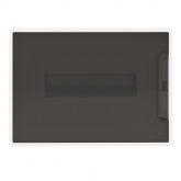 Щиток встраиваемый для полых стен DKC FRAME 12 модулей с тонированной дверцей с шиной IP40 белый