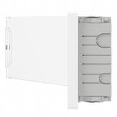 Щиток встраиваемый для полых стен DKC FRAME 12 модулей с прозрачной дверцей с шиной IP40 белый