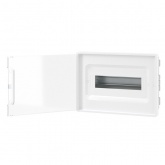 Щиток встраиваемый для полых стен DKC FRAME 12 модулей с прозрачной дверцей с шиной IP40 белый