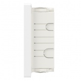 Щиток встраиваемый DKC FRAME 18 модулей с прозрачной дверцей с шиной IP40 белый