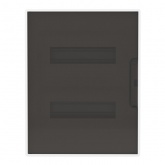 Щиток встраиваемый DKC FRAME 24 (2х12) модулей с тонированной дверцей с шиной IP40 белый