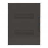 Щиток встраиваемый для полых стен DKC FRAME 24 модулей с тонированной дверцей с шиной IP40 белый