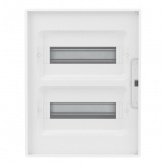 Щиток встраиваемый для полых стен DKC FRAME 24 модулей с прозрачной дверцей с шиной IP40 белый