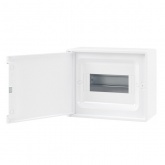 Щиток настенный DKC FRAME 8 модулей с белой дверцей с шиной IP40 белый